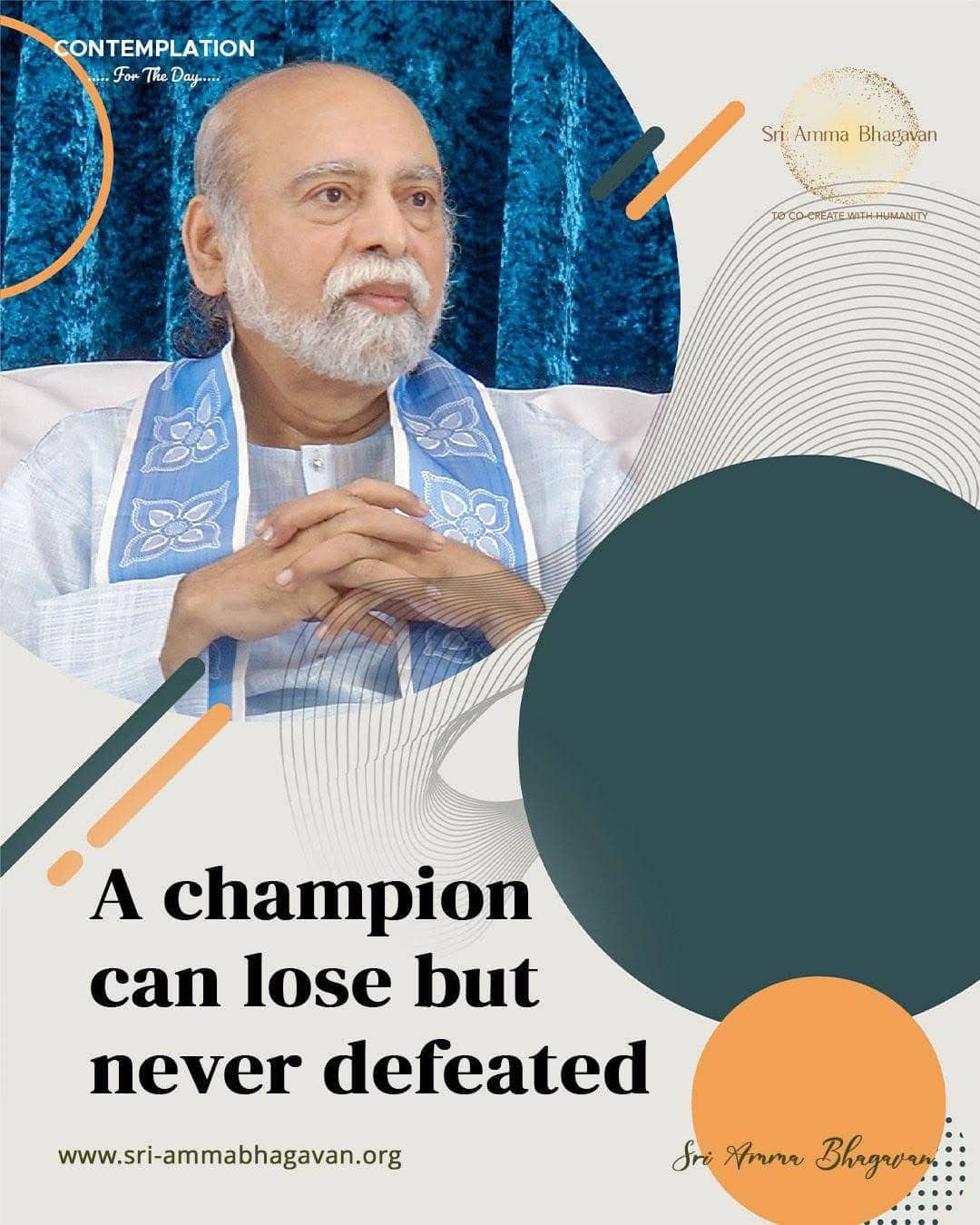 Sri Amma Bhagavan_CONTEMPLATION for the Day 20260401