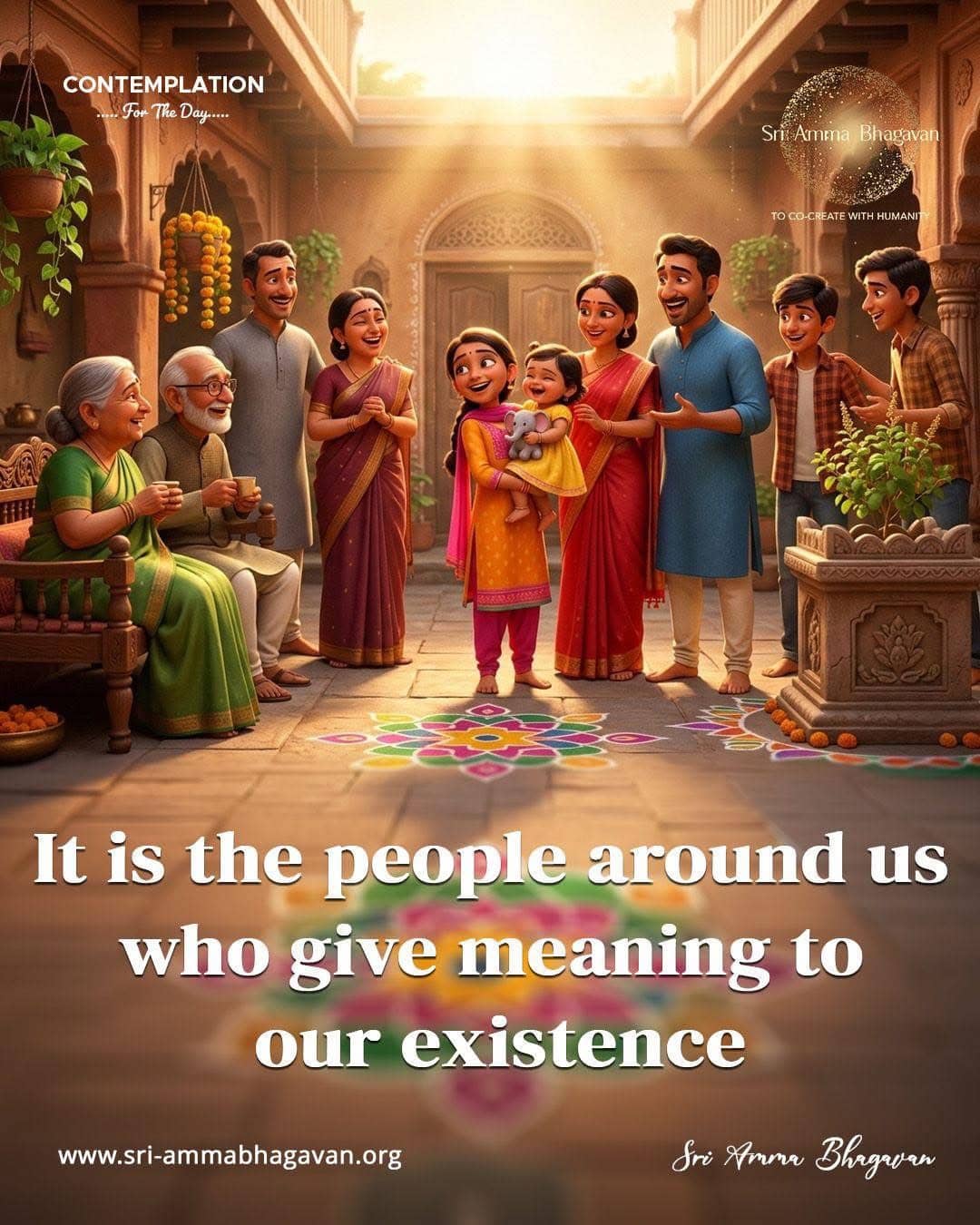 Sri Amma Bhagavan_CONTEMPLATION for the Day 20260306