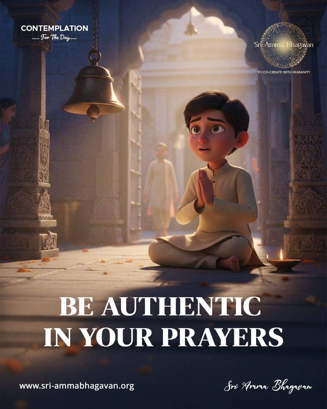 Sri Amma Bhagavan_CONTEMPLATION for the Day